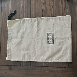 GUCCI Black Logo Dust Bag 100% Authentic